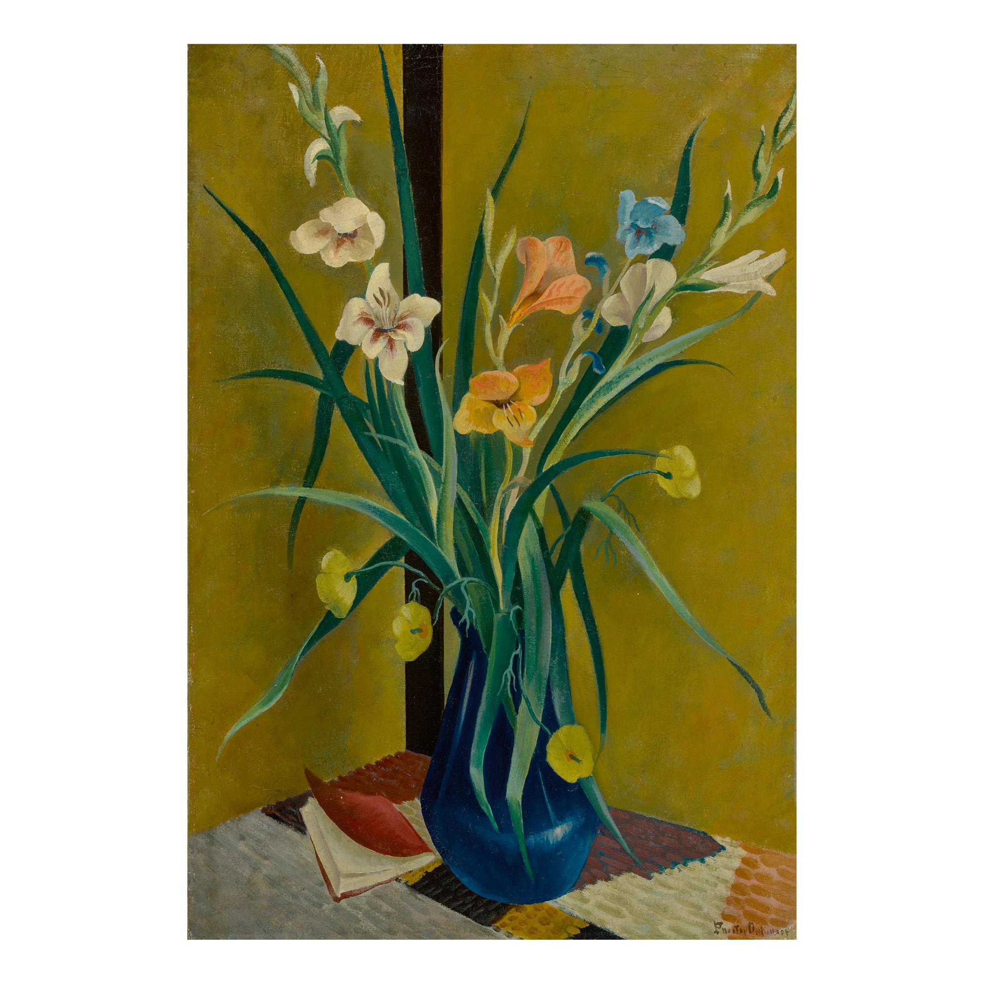 Preston Dickinson - Flowers In Vase