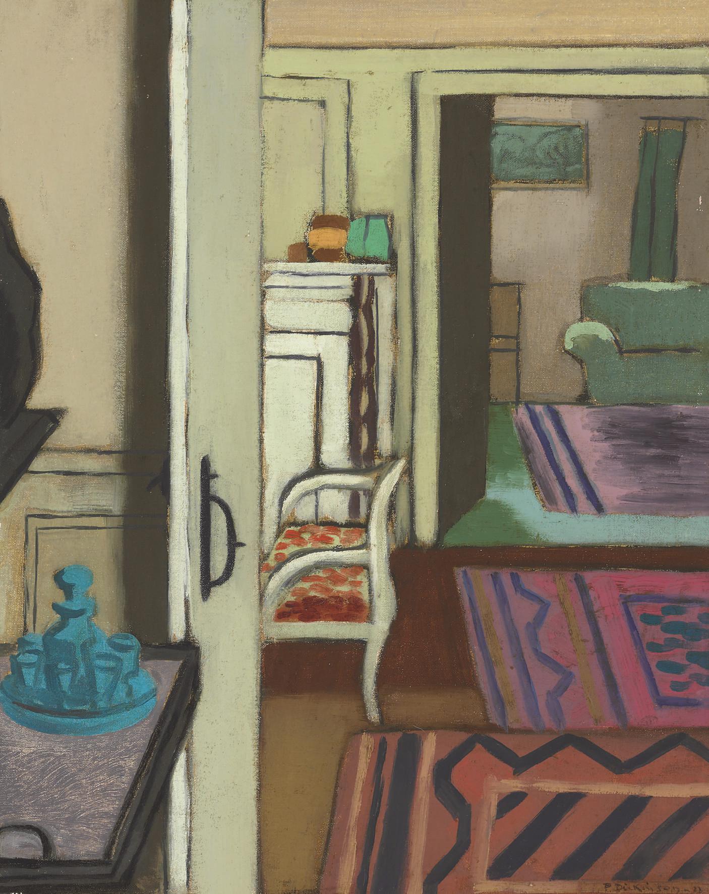 Preston Dickinson - Interior Scene