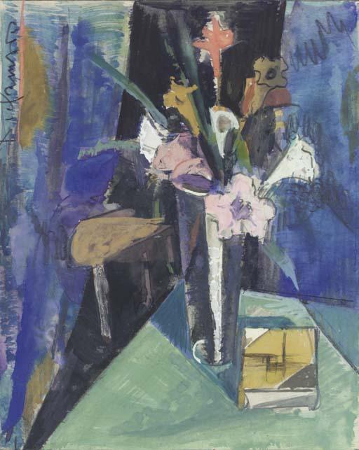 Preston Dickinson - Still Life with Flowers