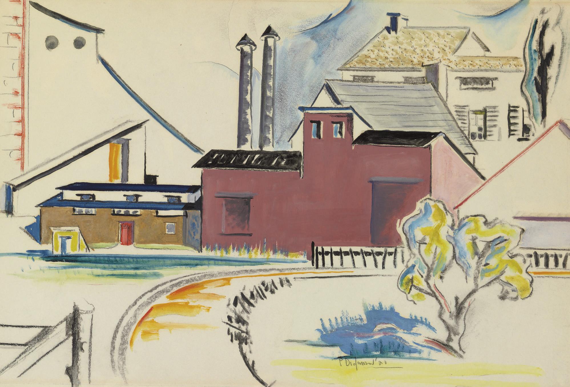 Preston Dickinson - The Factory