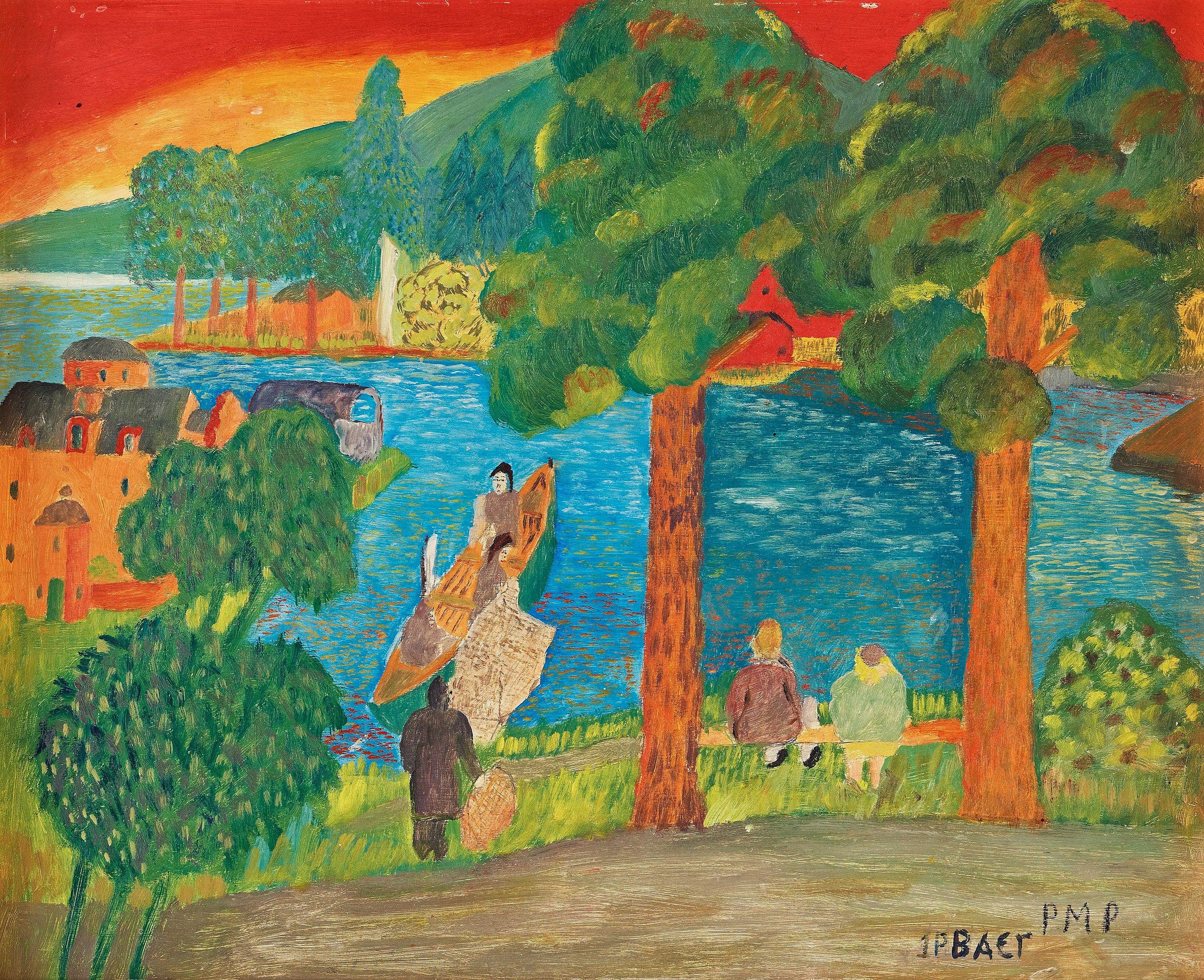 Primus Mortimer Pettersson - Fantasy landscape