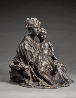 Prince Paul Troubetzkoy - Mother and Child