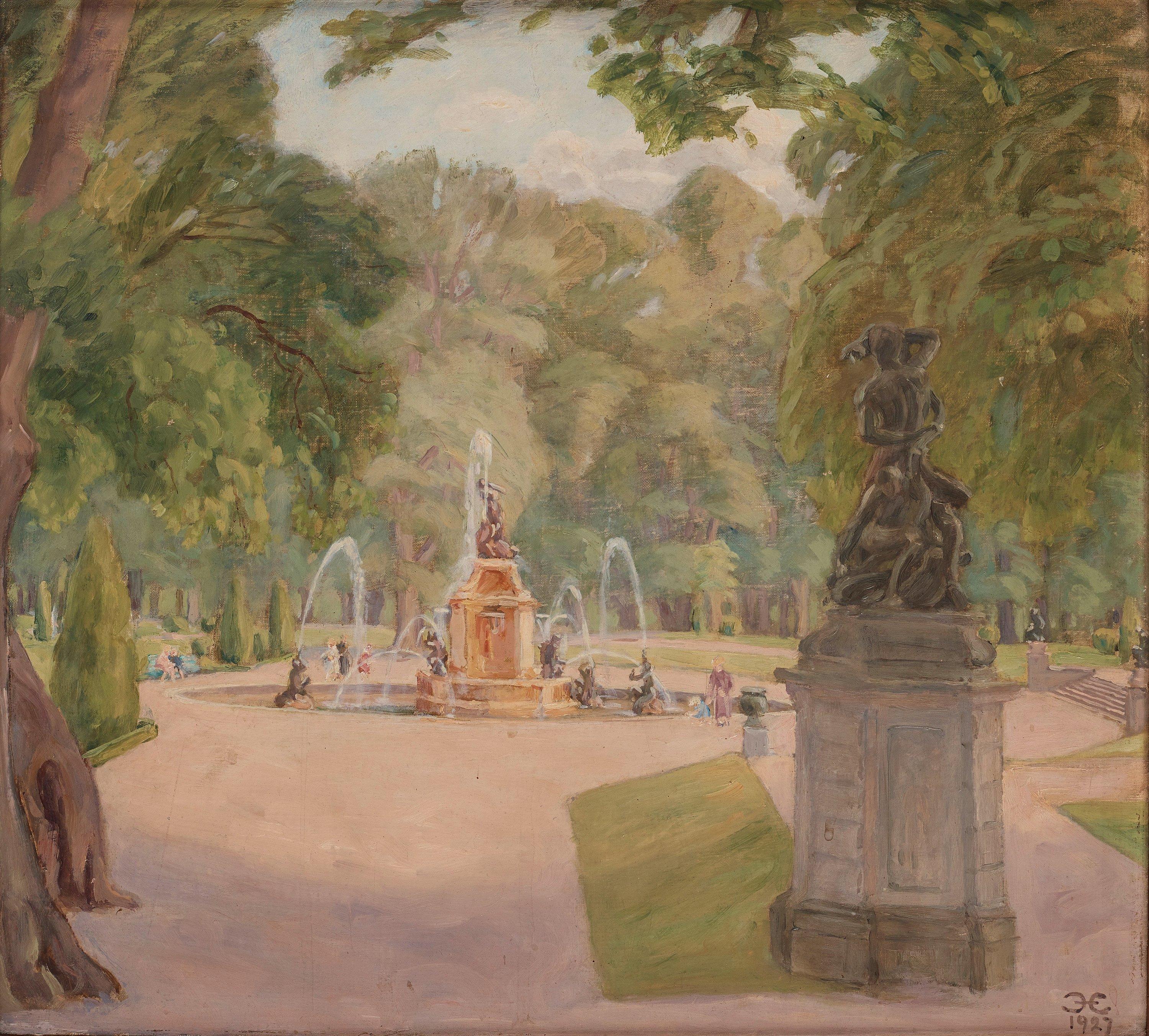 Prins Eugen - Hercules fountain, Drottningholm Palace