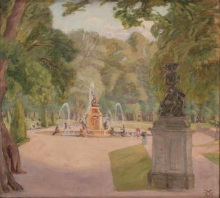 Prins Eugen - Hercules fountain, Drottningholm Palace