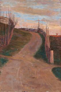 Prins Eugen - Landscape with roundpole fence