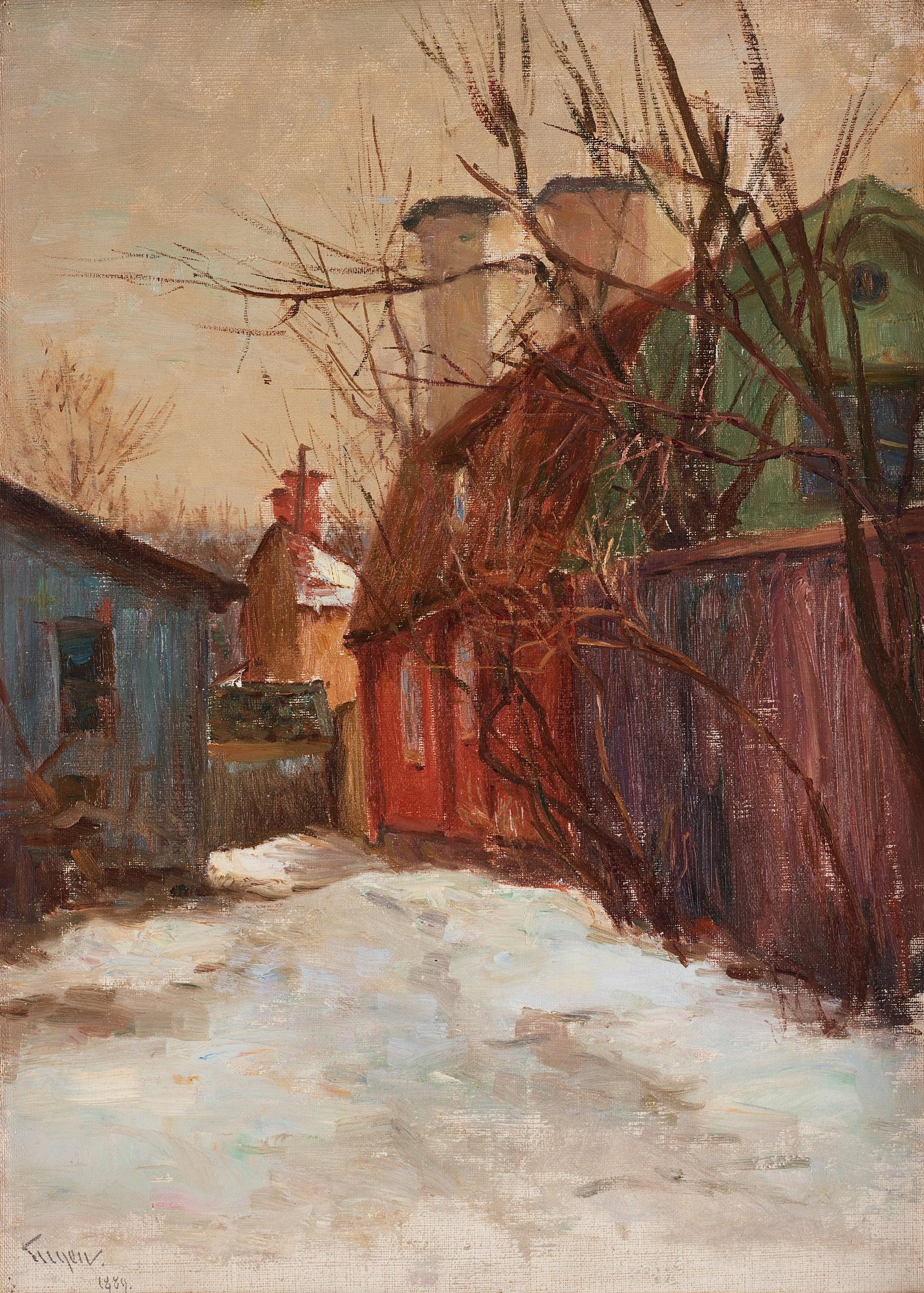 Prins Eugen - Scene from Källhagen