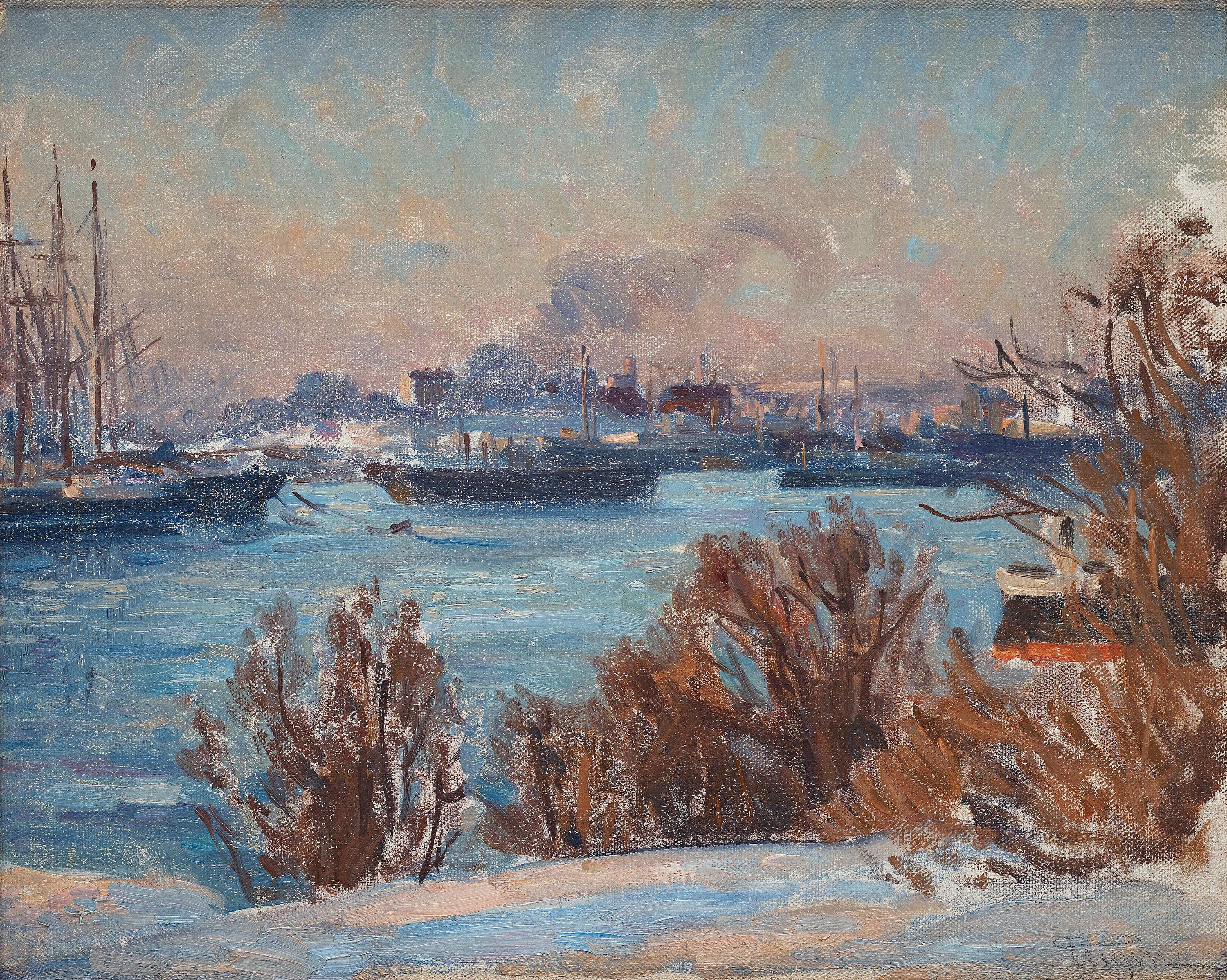 Prins Eugen - View over Ryssviken from Waldemarsudde, Stockholm