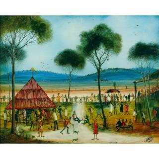 Pro Hart - Australian gymkhana