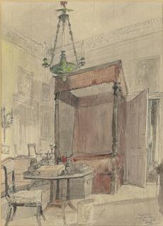 Professor Sir Albert E. Richardson, P.R.A. - The State Bedroom, Ampthill