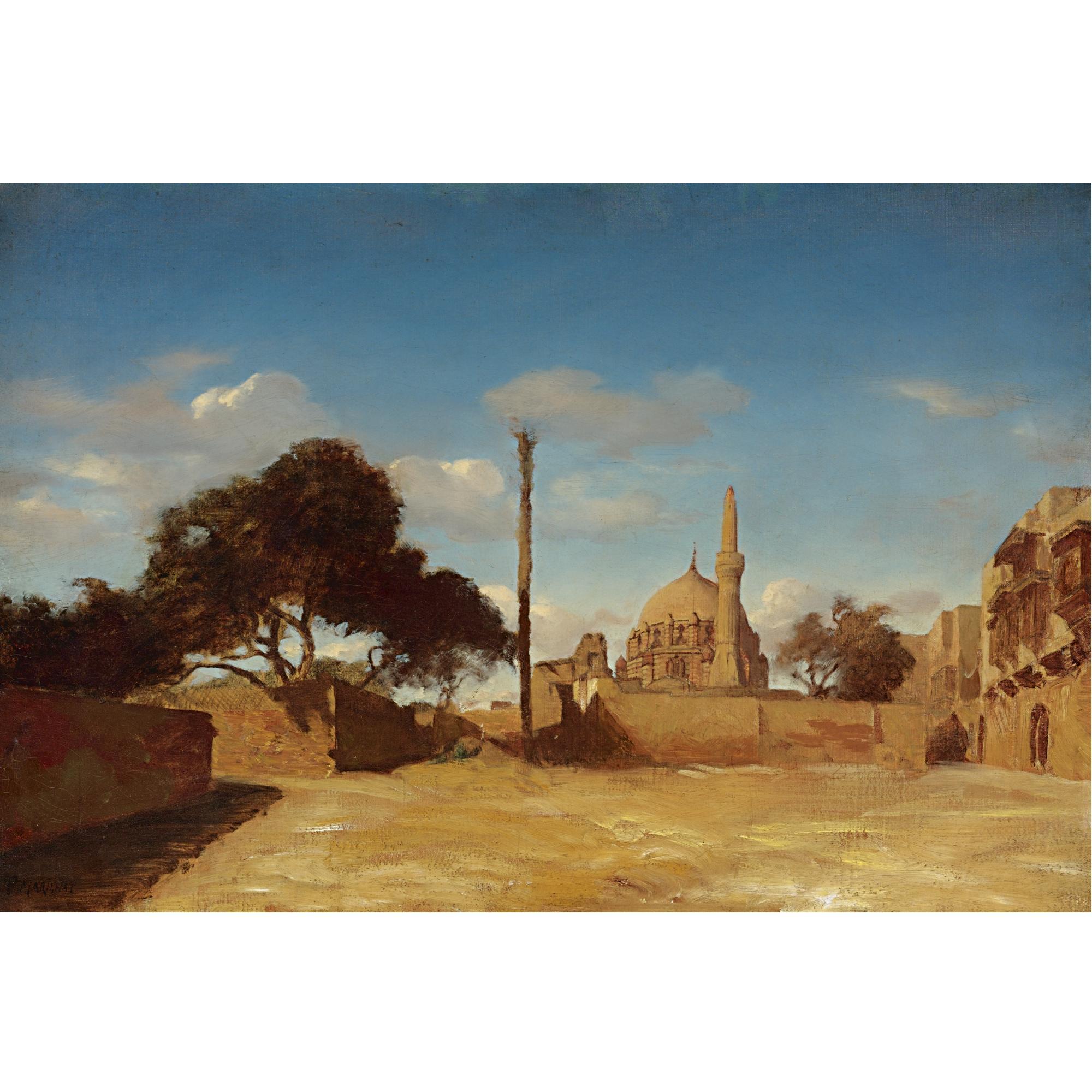 Prosper Georges Antoine Marilhat - View Of Cairo