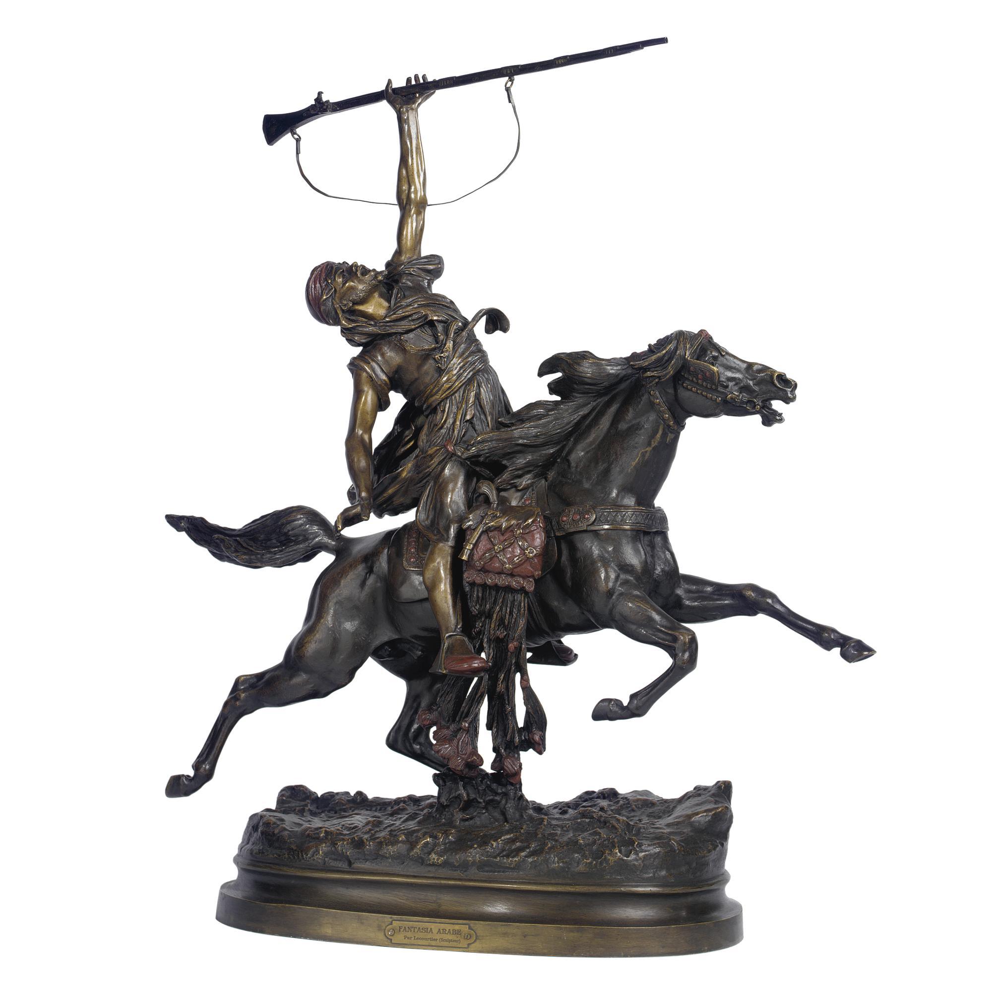 Prosper Lecourtier - French Fantasia Arabe