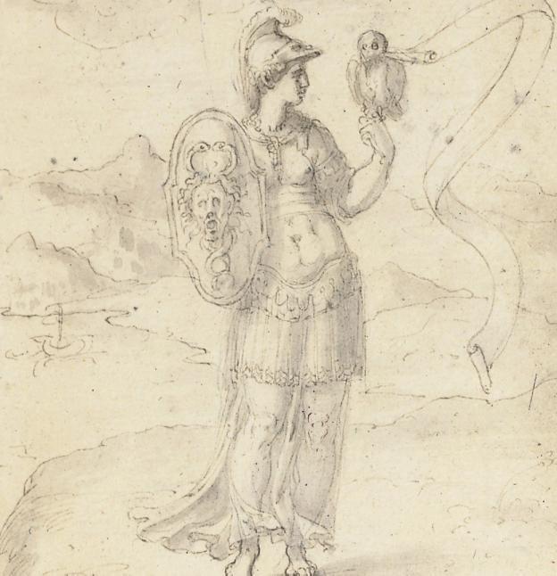 Prospero Fontana - Athena