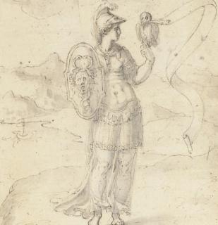 Prospero Fontana - Athena