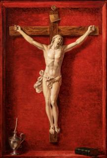 Prospero Mallerini - Trompe-L\'Œil With A Crucifix