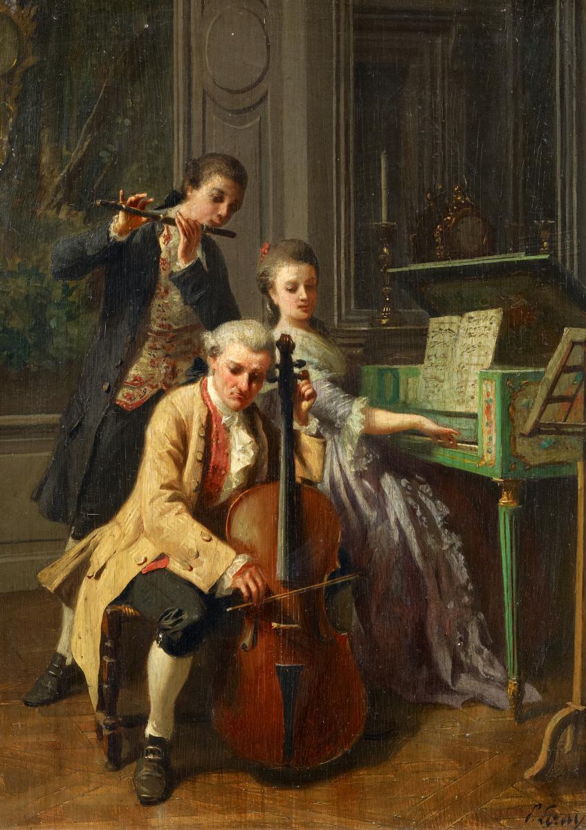 Prudent Louis Leray - Das Hauskonzert