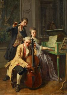 Prudent Louis Leray - Das Hauskonzert