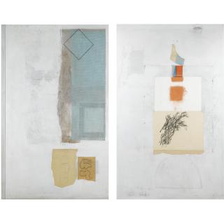 Prunella Clough - Collage In Two Parts
