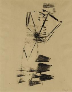 Prunella Clough - Dancer; Float & Basket