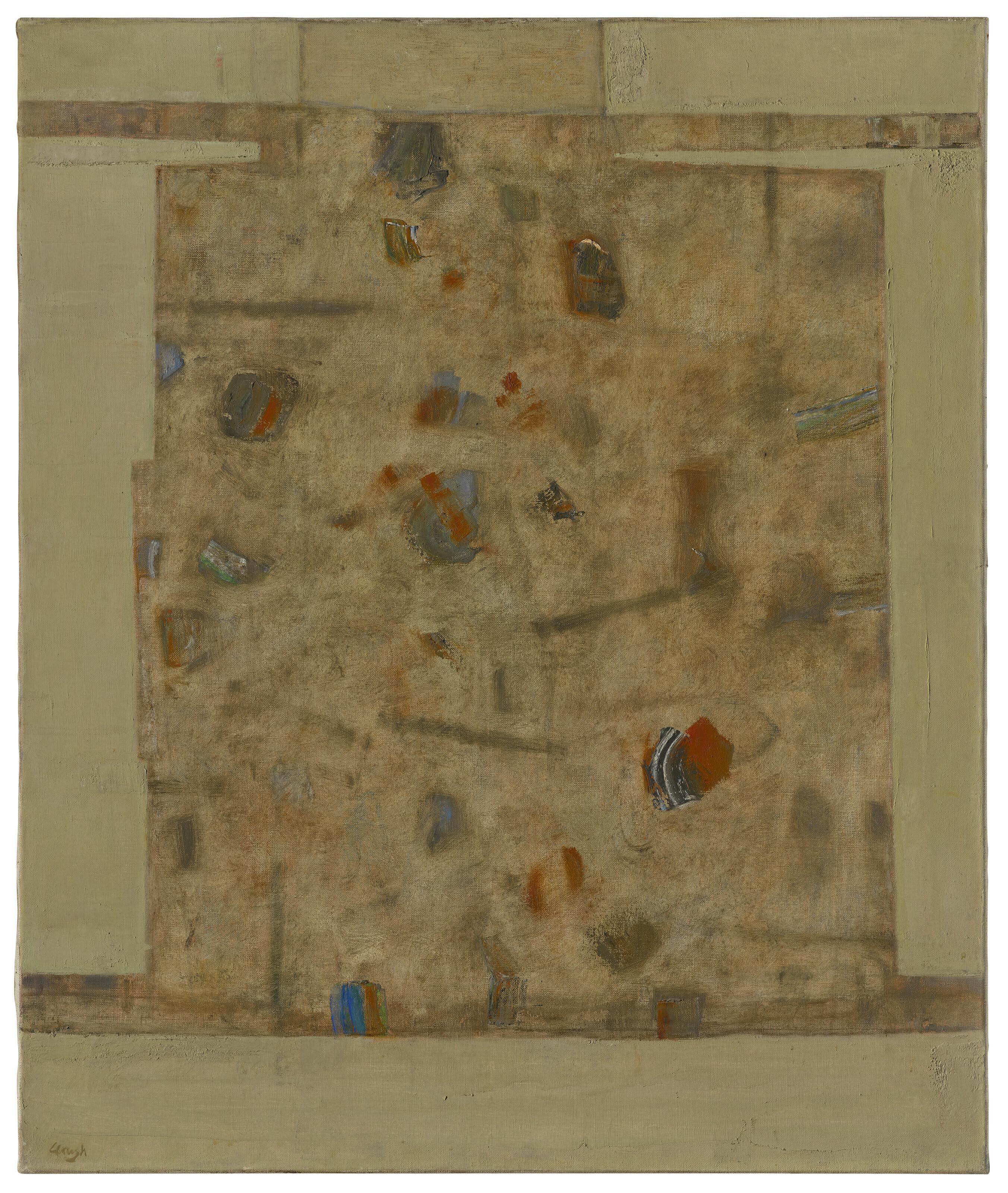 Prunella Clough - Landscape through Glass VI