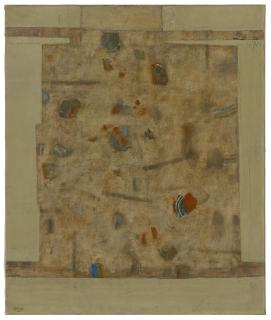 Prunella Clough - Landscape through Glass VI