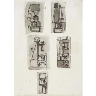 Prunella Clough - Mechanical Studies