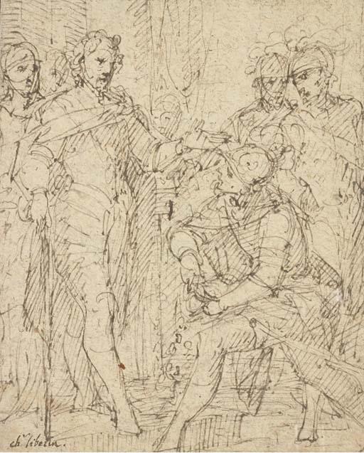 Pseudo-Gherardi - Un Soldat Payant Un Tribut À Un Prince