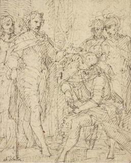 Pseudo-Gherardi - Un Soldat Payant Un Tribut À Un Prince