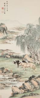 Pu Jin - Two Horses