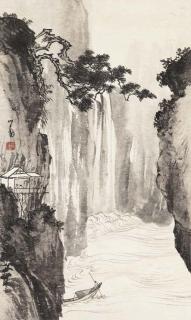 Pu Ru - A Hut by the Waterfall