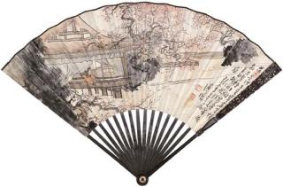 Pu Ru - Scholar Appreciating Plum Blossoms