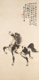 Pu Zuo - Horse after Zhao Mengfu