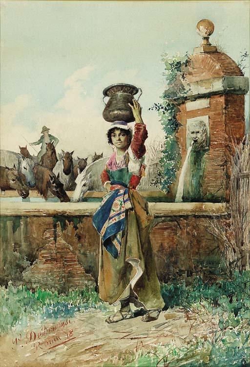 Publio De Tommasi - At the well