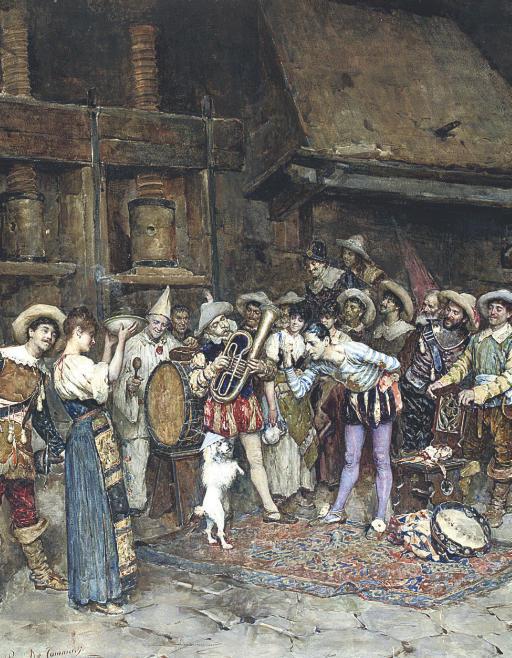 Publio De Tommasi - Les Saltimbanques