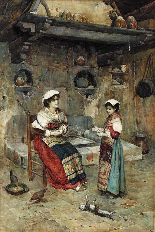 Publio De Tommasi - Winding yarn