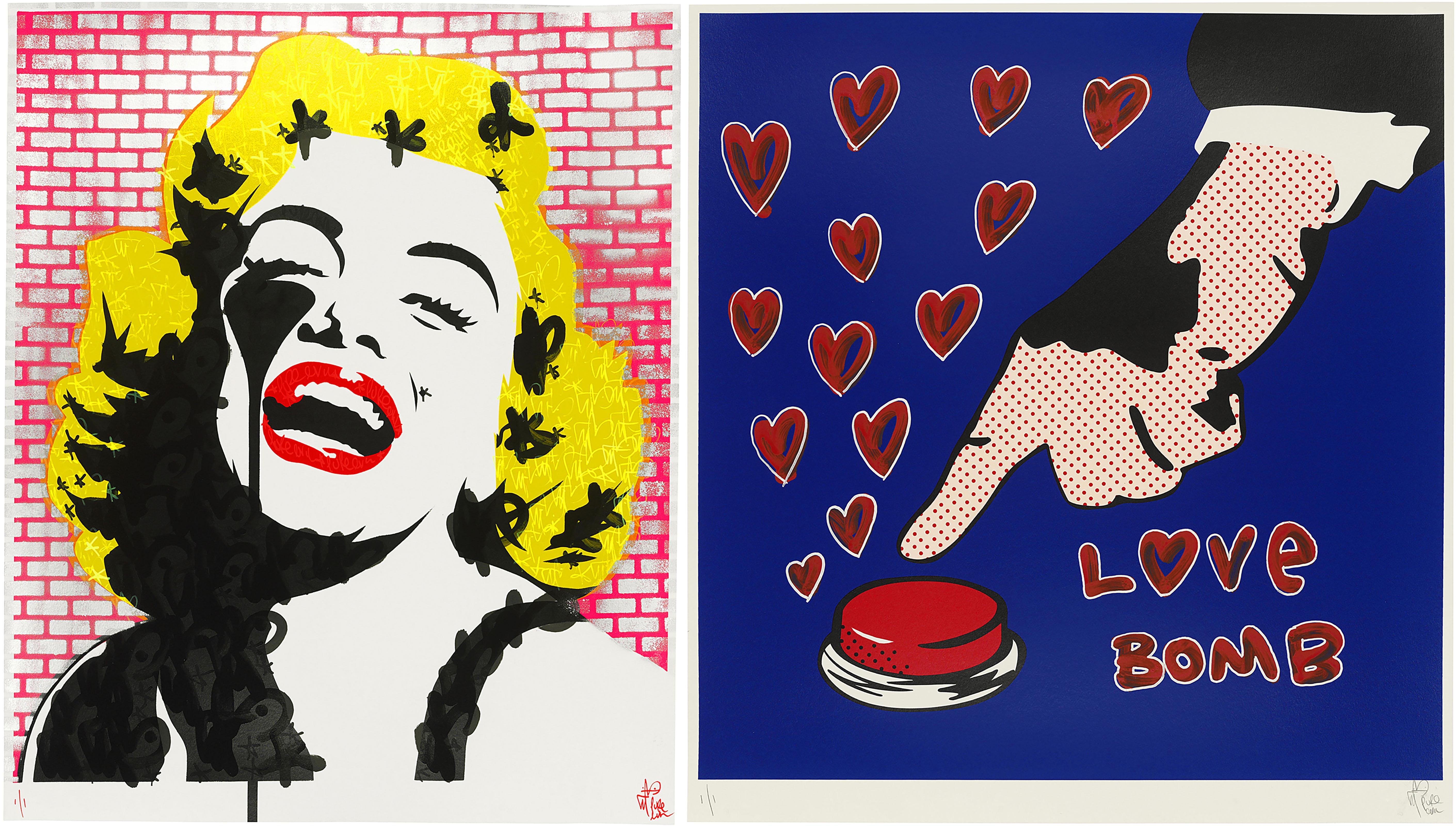 Pure Evil - Screaming Marilyn and Masters of War (Two Works)