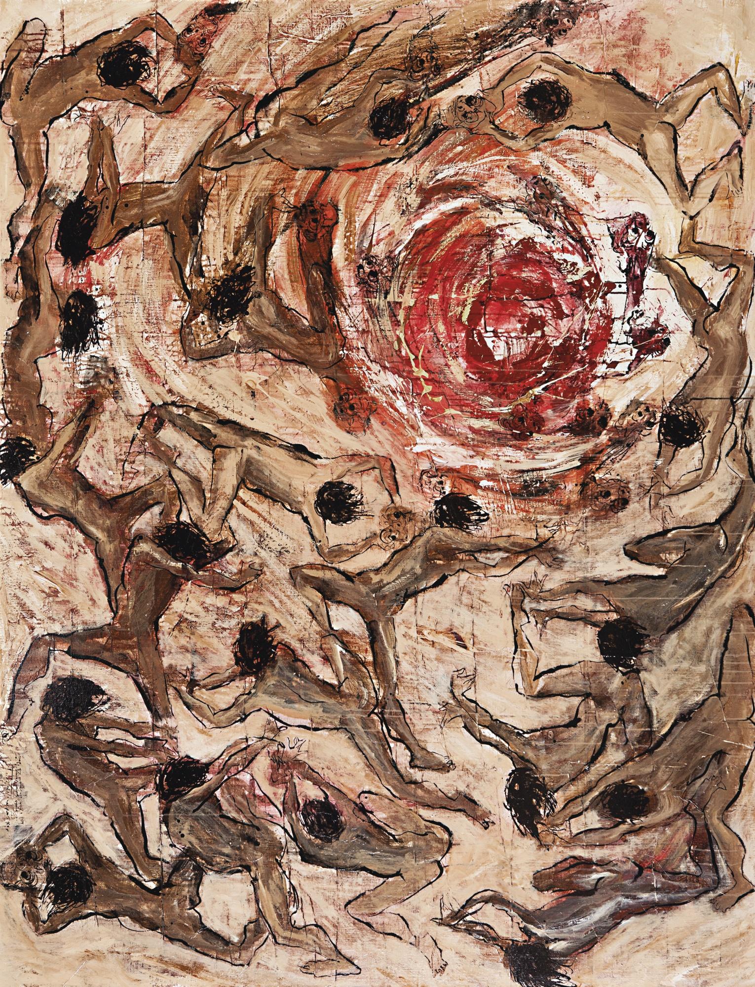 Putu Sutawijaya - Fluid Red Heart