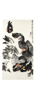 Qi Baishi - Canards
