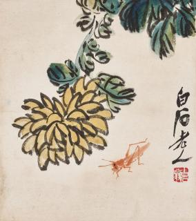 Qi Baishi - Chrysanthemum