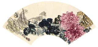 Qi Baishi - Chrysanthemums 