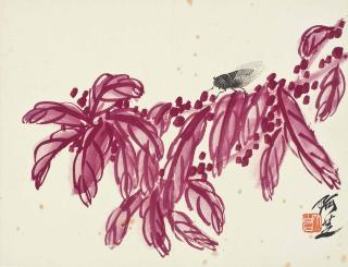Qi Baishi - Cicada And Amaranth