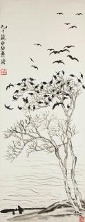 Qi Baishi - Crows Return To Wintry Trees