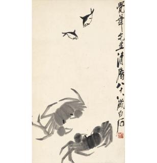 Qi Baishi - Fish and Crabs