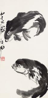 Qi Baishi - Fish