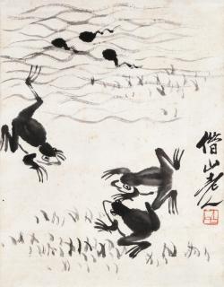 Qi Baishi - Ink Frogs