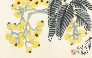 Qi Baishi - Loquat