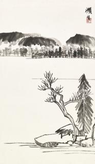 Qi Baishi - Mountain After Rain