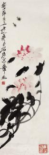 Qi Baishi - Peony and Bees