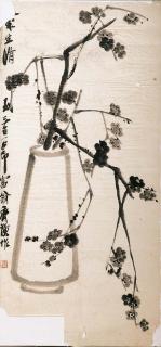Qi Baishi - Plum Blossoms in a Vase