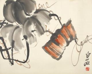 Qi Baishi - Pumpkin