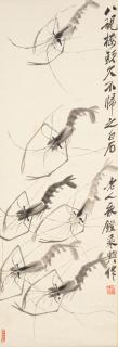 Qi Baishi - Shrimps